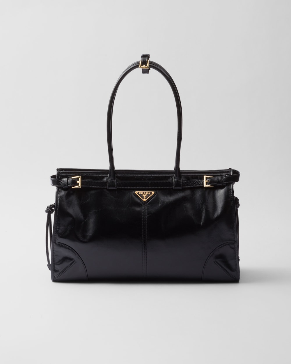 Prada Bonnie Large Leather Handbag - Image 1